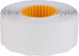 Árazószalag, 25x16 mm, "C", fehér