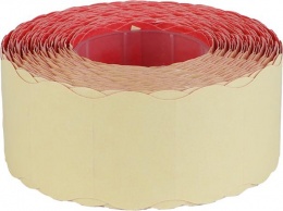 Árazószalag, 25x16 mm, piros