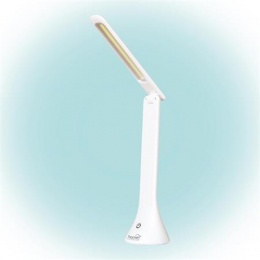Asztali lámpa, LED, szabályozható, USB, HOME, fehér