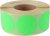 Etikett, 38 mm kör, 1000 etikett/tekercs, zöld
